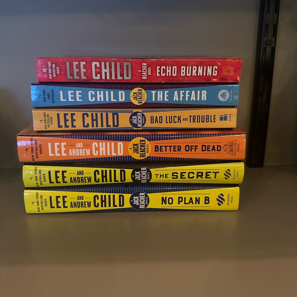 Lee Child Book Set - Vibrant Collection